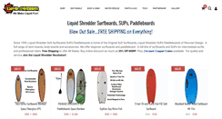 Desktop Screenshot of liquidshredder.com
